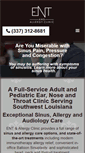 Mobile Screenshot of entandallergyclinic.net